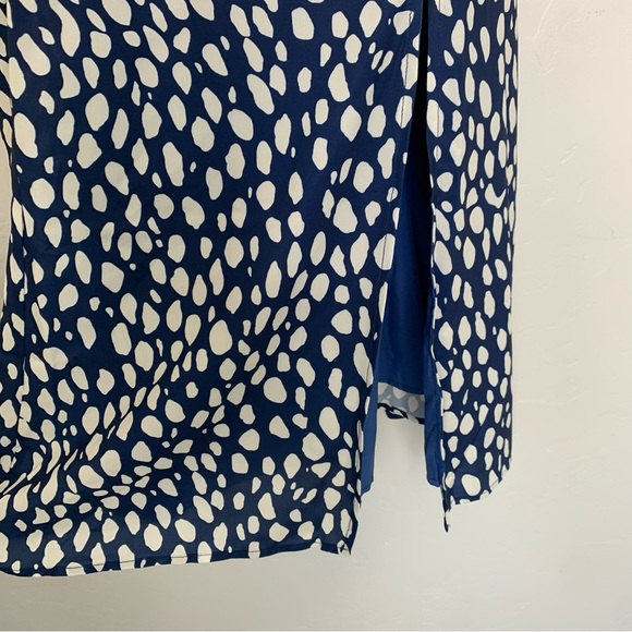 Commense Blue and White Maxi Sundress Size Small - Picture 2 of 11